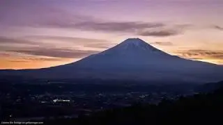 4K Mt. Fuji Cloudscapes (time lapse/real time)