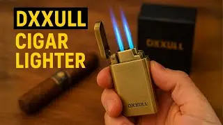 DXXULL Dual Flame Cigar Lighter Review | 7-in-1 Windproof Torch