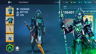 Shadow fight 3 | Free BURIED CENTURION Set | Review & Upgrade Lvl 3 