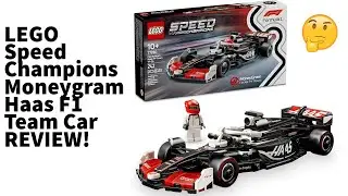 LEGO Speed Champions MoneyGram Haas F1 Team VF 24 REVIEW! Set 77250