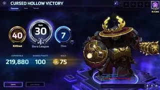Heroes Of The Storm Warmaster Chen Hero League 14-0 Rank Game Play