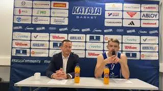 Autotalo Hartikainen Lehdist&ouml;tilaisuus: Kataja Basket &ndash; Helsinki Seagulls 29.10.2022