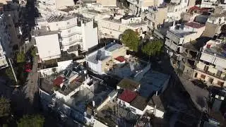 Flight over 2 groves of Keratsini of Athens of Greece 05-12-2021 08:50 am