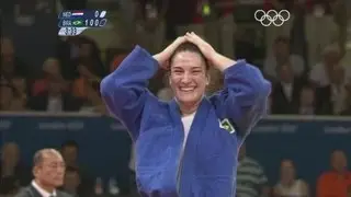 Judo Women -78 kg - 2nd Bronze Medal Match - Verkerk v Aguiar - London 2012 Olympic Games Highlights