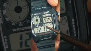 Casio AE-1200 windows 🤔 #casio #ae1200 #shorts