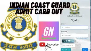 #IndianCoastGuard #AdmitCard #GovtNotify92 #CoastGuard        Indian coast guard admit card 2021