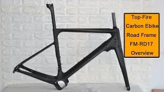 Top-Fire Carbon Ebike Road Frame For Fazua System FM-RD17 Overview