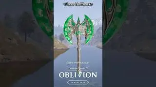 Oblivion Remastered vs. Skyrim - Weapons Comparison #oblivion #oblivionremastered