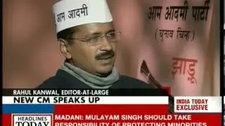 New CM Arvind Kejriwal in an exclusive heart-to-heart