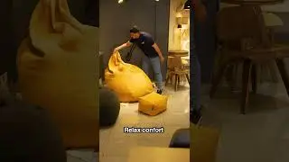Poire Grande : Le Pouf Relax qui R&eacute;invente le Confort !