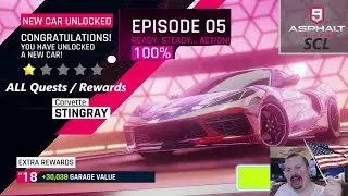 American Season Episode 5- All Quests / Rewards - Asphalt 9 Legends - Nintendo Switch