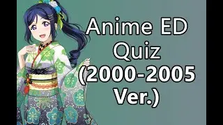 Anime Ending Quiz (2000-2005 ver.)