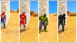 Avengers Team vs Villains Battle