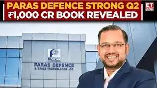 Paras Defence Q2: ₹1,000 Cr Orderbook! Amit Mahajan on Drone Tech, Margins & Big Defence Opportunity