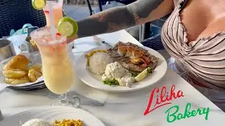 Liliha Bakery Hawaii Walk to Aussie Couple International Market Place