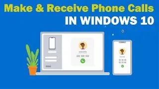 Easy Way to Make & Receive Mobile Phone Calls📞 in Windows 10 with Bluetooth  2021|Javed Tech Master