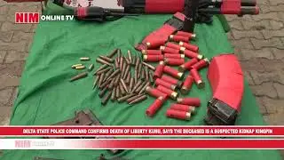 CP Delta State Command, Confirms death of Liberty Kunu, after a Gun battle....