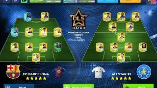 DLS 26 Gameplay| Game 91: Barcelona vs Allstars XI 