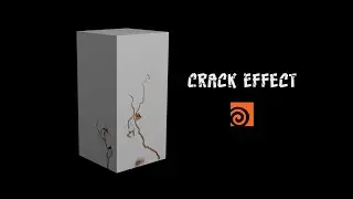 Houdini Crack Effect