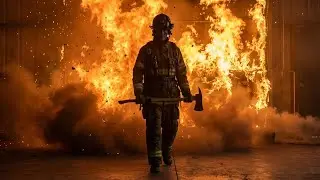 INFERNO SQUAD 🚒 Epic Industrial Rock / Siren Beat | Firefighter Hero Music