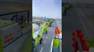 Vishal 435 combine harvester new model 2025|| BS4 Model combine #punjab #farming #harvester #viral