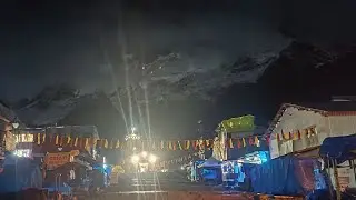 रात्रि दर्शन बाबा केदारनाथ धाम||06/09/2025।    केदारनाथ Live शुरू 📢📢 कर