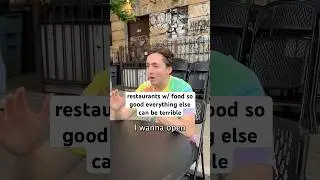 food so good it&rsquo;s worth it @XandusYT #funny #comedy #restaurant #food