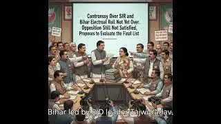 Controversy Over SIR and Bihar Electoral Roll Not Yet Over