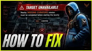 HOW TO FIX the MISSING CURATORS During SCOUT 8 (HVT) (The Division 2)