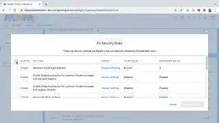 Salesforce Security Health Check
