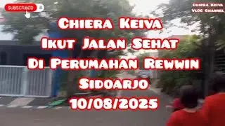 Chiera Keiva Ikut Jalan Sehat Di Perumahan Rewwin Sidoarjo