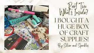 I bought a box of unknown craft supplies&nbsp;PART TWO!&nbsp; And another suprise Craft&nbsp;(Spoiler, its UGLY!)