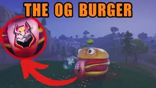 The Hidden Durr Burger Location Drift Tagged in the OG Fortnite Trailer 🍔✨