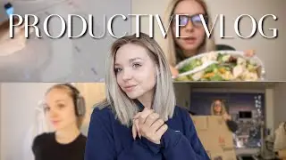 PRODUCTIVE VLOG | cleaning, finishing the moving process, and workouts