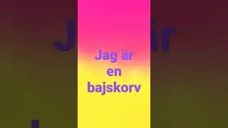 Jag &auml;r en bajskorv