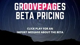 GroovePages Beta Pricing &mdash; What it means.