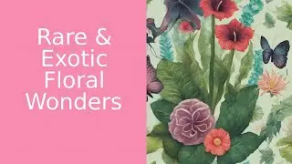 Rare and Exotic Flowers: A Floral Adventure!