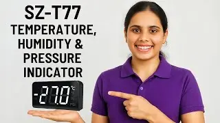 Subzero SZ-T77 Temperature, Humidity & Pressure Indicator 