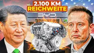 BYD vs. Tesla: Chinas neuer 2.100-km-Hybridmotor soll den Elektroauto-Krieg dominieren