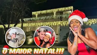 A MAIOR DECORAÇÃO DE NATAL QUE JÁ TIVEMOS NA MANSÃO LOURES !!!