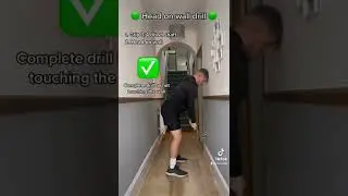 HEAD ON WALL GOLF DRILL (WOW) ✅✅✅ #golf