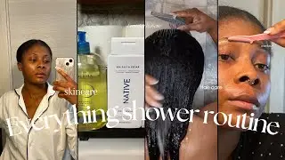 MY EVERYTHING SHOWER ROUTINE 2025 feminine hygiene, self care tips, smell good, hair care & more..