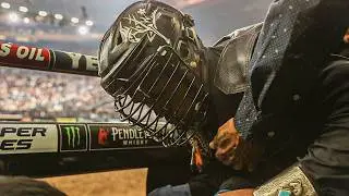 Newly engaged Keyshawn Whitehorse rides Nasubi for 87.10 Points | PBR UTB Highlight
