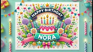 NORA HAPPY BIRTHDAY song 01