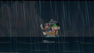 Morgan the Very Short Pirate Braves the Storm: A Phonics Story Book for Small Children