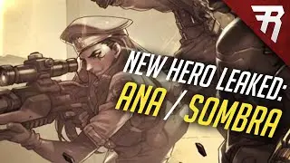 Утечка информации о новом персонаже: Ана Амари / Сомбра, снайпер поддержки (Overwatch)