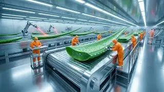INSIDE The Factory: How REFRESHING Aloe Vera Juice Is Made! FULL PROCESS! 🤯🌱