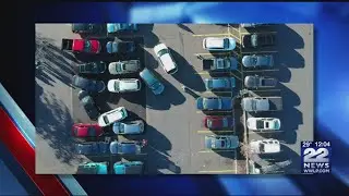 10 vehicles damaged in Northampton parking lot accident
