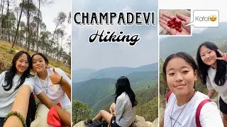 Champadevi Hiking With My Sister ||Full Route||One Day Hiking Destination Near Kathmandu||Apsara Rai