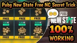 PUBG NEW STATE FREE NC SECRET TRICK🤫🤫🤫#pubgnewstate  #pubgnewstatenc #pubgnewstatefreenc #trick #9bi